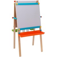 Tabla magnetica multifunctionala de scris si pictat 4 in 1 cu rola de hartie - Artist Easel Tabla magnetica multifunctionala de scris si pictat 4 in 1 cu rola de hartie - Artist Easel